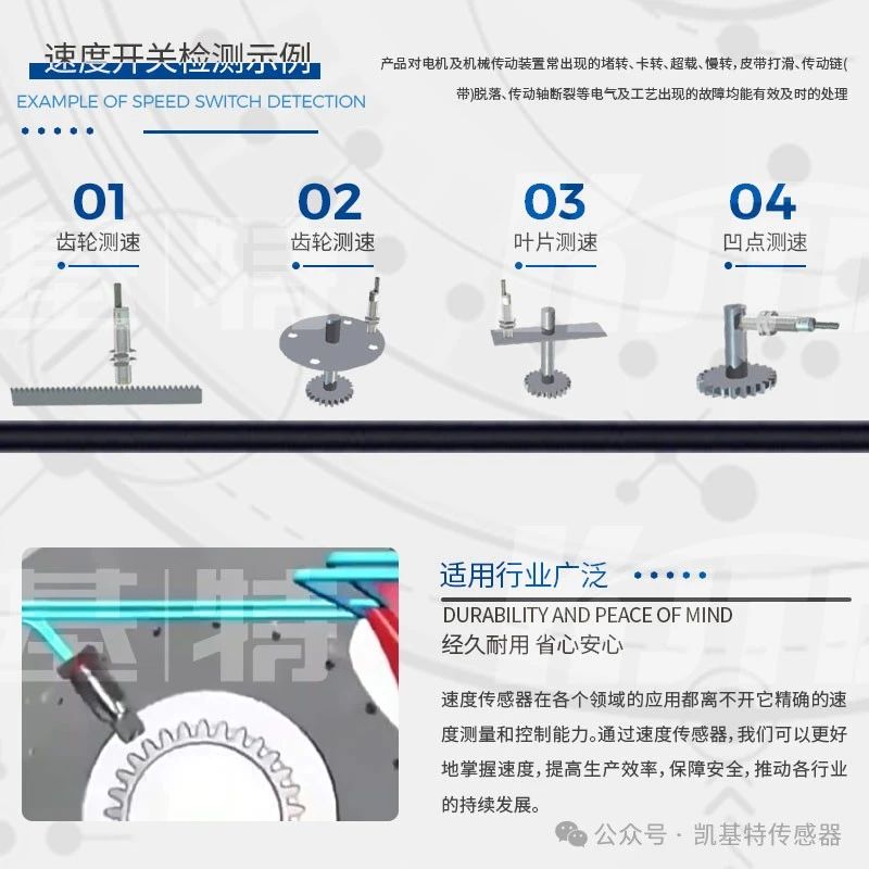 凱基特科普 | 速度傳感器：精準測量，動態(tài)控制